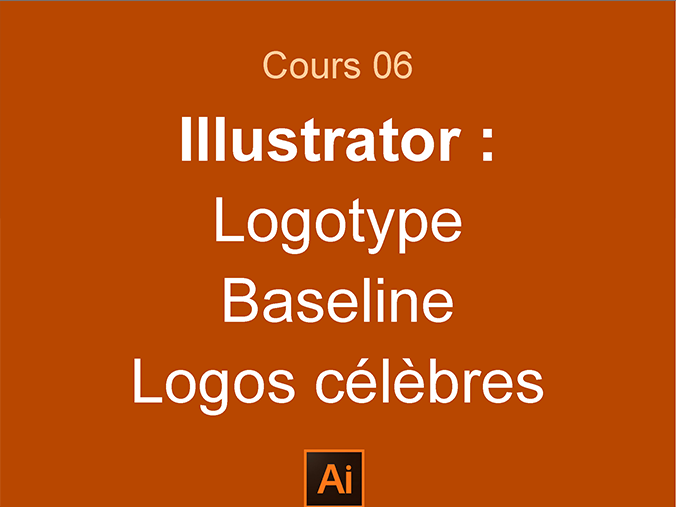 Cours PAO - Illustrator