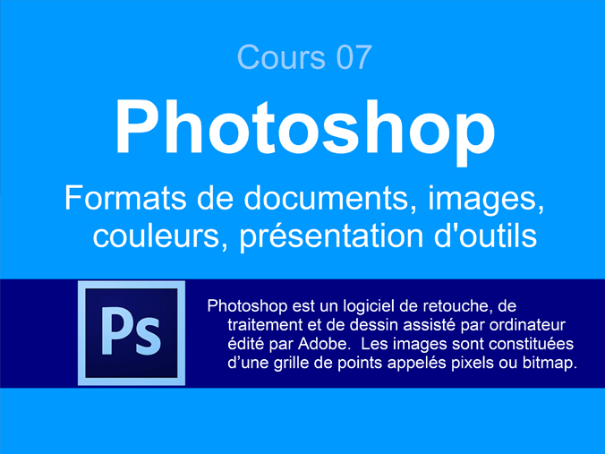 Cours PAO - Photoshop